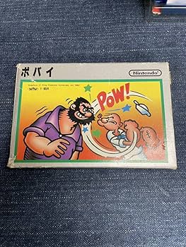 Amazon.co.jp: 激レア 銀箱 絵柄 ポパイ ファミコンソフト 端子